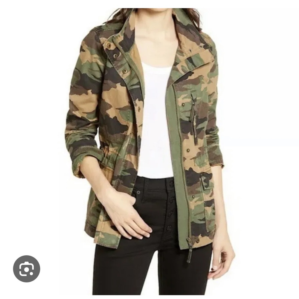 NWOT Madewell Camo Jacket